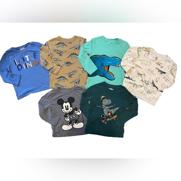 Other - Lot of 6 Long Sleeve Tees (4T)